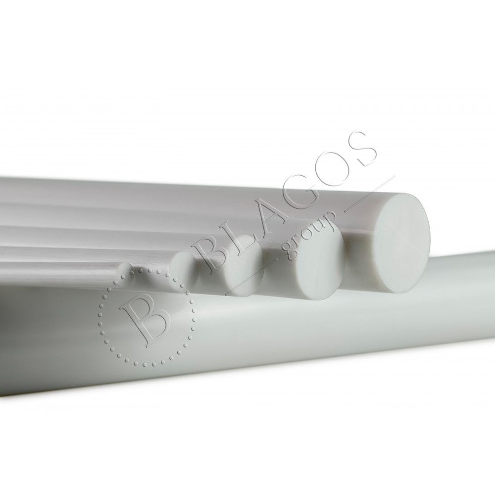 Фторопласт стержни (Ф4, PTFE)